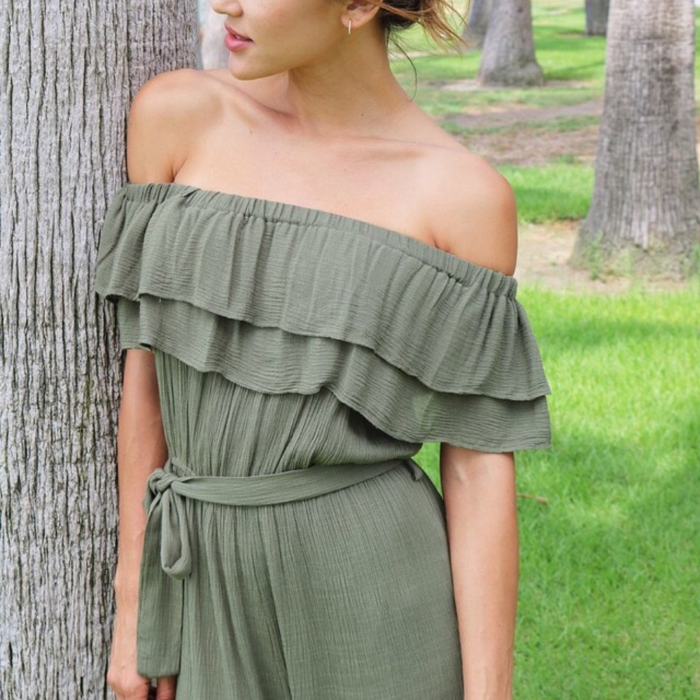 Olive You Jumpsuit - Picture 2 of 5